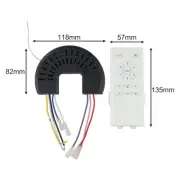 PC Material Ceiling Fan Light Remote Control for 24V DC Frequency Conversion