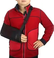 Arm Sling For Shoulder Injury,Shoulder Sling Comfortable Support Immobilizer | Arm Splint, Lightweight Cuff Sling For Left Arm, Fracture Recovery, Strain Relief
