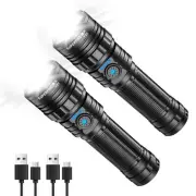 Rechargeable Flashlights High Lumens, 3280 Ft Beam Powerful Flashlight with 5...