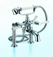 Clayton Bath Tub Faucet LifeKoat Brushed Nicke
