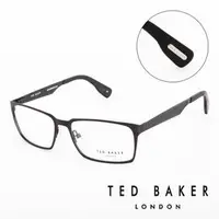 在飛比找PChome商店街優惠-TED BAKER 倫敦 簡約時尚基本款造型平光眼鏡(黑) 