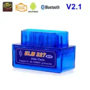 ELM327 Bluetooth V2.1 Adapter OBDII Diagnostic Tool Scanner Code Reader Android