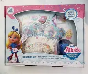 DISNEY JUNIOR Alice's Wonderland Bakery Baking Cupcake Kit Kids Birthday Party