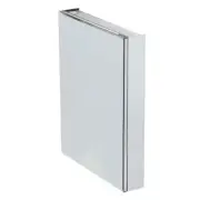 Bathroom Medicine Cabinet with Beveled Mirror Frameless Recessed Surface-Mount