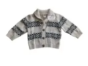 NET OLD NAVY Boy's Cotton Light Weight Cardigan Sweater size 6-12M