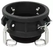4" Poly Type B | Female Coupler Camlock x Male NPT Polypropylele