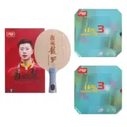 [Pre-Assembled] DHS Hurricane Long 5X + NEO Hurricane 3 Table Tennis Racket