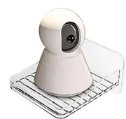 Wall Mount Camera Holder | Floating Holder Bracket Camera Wall Mounted Holder Shelf - Security Storage Stand No Drilling Clear Wall Shelf for Wall & Monitor