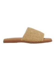 [Hush Puppies] Paradise Weave Sandal in Light Tan