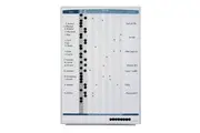 Quartet 86.5x58cm Magnetic In Out Matrix Personnel Whiteboard w Dots Marker