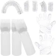 OSOLADY Complete Hair Dyeing Kit Hair Coloring Tools Bleaching Kit for Dark Hair Hair Oil Bottle Applicator Accessories for Home Use