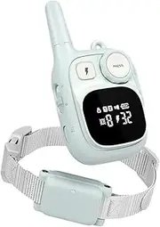 Houndware HW601 Mini Rechargeable Dog Training Collar, Anti Barking Device for Dogs with Remote, Shock, Vibration Bark Control, Dog Bark Collar for Small Dogs