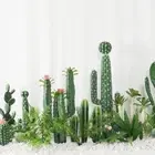 Realistic Artificial Cactus Potted Cute Artificial Cactus Plants Party