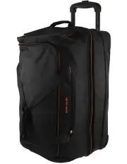 [PIERRE CARDIN] Large 82cm Soft Trolley Bag in Black