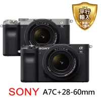 在飛比找momo購物網優惠-【SONY 索尼】A7C+28-60mm 變焦鏡組(平行輸入