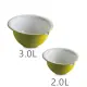 【OMADA】烘培甜點抗菌攪拌碗 綠色 2入(Microban抗菌技術、易於收納優化空間、攪拌碗、甜點攪拌碗)