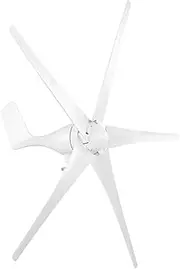 Marhynchus 800W Small Wind Generator Vane/Wing Horizontal Home Wind Turbines Generator Power Parts Turbines Kit for Marine Home Charging (48V)