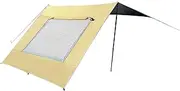Portable Car Awning, Sun Shade Canopy Shelter, Foldable Protection Tent with Screen, Ideal for Beach, Backyard, Camping, Parking, Fishing, Picnic, Outdoor Use 188.98x110.24 Inch