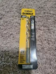 DEWALT 7/16'' Drill Bit DW1328 Titanium Brand DW1328 NEW