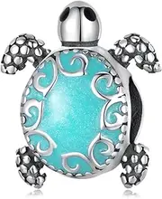 [DOYIS] Turtle Charms Pendant for Pandora Bracelet-925 Sterling Silver Longevity turtle Charm Bead