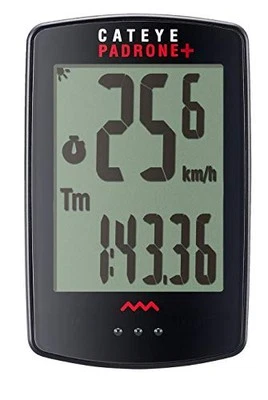 CAT EYE PADRONE+ CC-PA110W Wireless Bicycle Cycling Computer Speedometer NEW JP