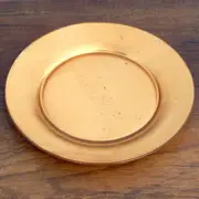 GILT PRIMA Set/4 Gold Salad Plates Handmade Hand-Gilded