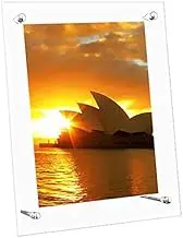 A3 Acrylic Clear Photo Frame 11.7x16.5 Inch 3+3mm Poster Picture Holder Home Display Décor
