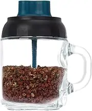Salt And Pepper Containers, Salt Cellar With Lid And Spoon, Kitchen Utensils & Gadgets for Cooking Baking Coffee Station Bar Dining Tabletop Household