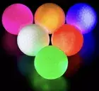 THIODOON Glow in The Dark Golf Balls, Light up Led Golf Balls, Night Golf 6 Pack