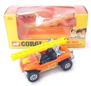 Corgi Toys Whizzwheels 1:43 Meyers Manx VW Volkswagen DUNE FIRE BUG Buggy MIB`71