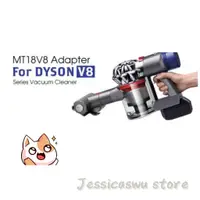 在飛比找蝦皮購物優惠-【現貨中】 DYSON吸塵器電池轉換器 適合牧田18V 工具