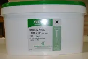 SPAX XTM Log Timber Lag Screws/Bolts 10" Pancake Head 250 Per Bucket