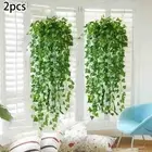 Artificial Ivy Trailing Vine Fake Foliage Flower Hanging Leaf Garland Plant 2X