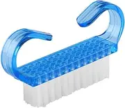 MinnowXY Nail Cleaning Brushes Nail Brush Fingernail Scrub Brush Hand Cleaning Brushes Soft Stiff Bristles Nails Toes Scrubber Blue