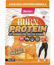Maxine's Burn Salted Caramel Gluten Free Protein Powder 500 g