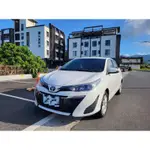 誠售二手車 豐田TOYOTA YARIS 白色小鴨 2018白色大鴨 恆溫 方向盤快控 白色YARIS 無煙車 女用車