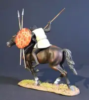 CTNUM-09B Numidian Light Cavalry with Giraffe Shield John Jenkins Designs Model