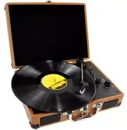 Pyle - PVTT2U - Retro Belt-Drive Turntable w/USB-to-PC Connection