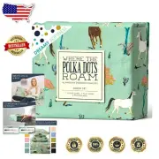 Kids' Full Size Horse Print Bedding Set – Includes Fitted Sheet and Pillowcases