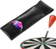 Dart Cases - PU Leather Flights Holder,Portable Shafts Storage Case for Accessories Supplies Home School Traveling Outdoor