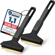Ice Scraper Brass Blade Ice Scraper for Car 2 Pack Ice Scrapers for Car Winds...