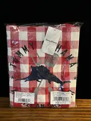 TOMMY BAHAMA Red White Picnic Plaid Marlin Adult / Unisex Griller Apron New