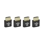 4 pcs HDMI Dummy Plug 4K Headless Display Emulator for Windows Mac OSX Linux