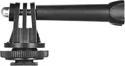 Tripod Screw to Action Camera Flash Hot Shoe Mount Adapter for GoPro Session, Hero 6 5 4 3+ 3 Action Cameras for Action Camera LED Ring Light for DSLR Camera