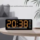 ABS Digital LED Clocks 12/24H Alarm Clocks New Electronic Clock