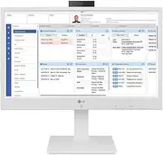 LG 24'' FHD All-in-One iGel OS Thin Client for Healthcare with Intel Pentium Processor, Dual-Band RFID, Webcam & Mic