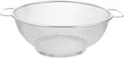 Dual Handles Metal Mesh Strainer Kitchen Food Mesh Basket Drainer Rice Washing Bowl Strainer for Noodles Vegetables