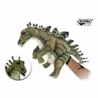 Hansa Stegosaurus Dinosaur Hand Puppet soft plush toy 12"/30cm Dinosaur Puppet