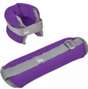 Flo 360 Ankle & Wrist Weights 1 Lb Each (2 Lb Set) Purple