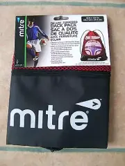 MITRE DELUXE ZIPPERED BACK PACK - NEW- Sports and/or School